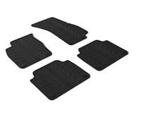 Gledring Tappetini in Gomma Compatibile con Audi A8 (4N) 2018- (Profilo T 4-Parti + Clip di Montaggio)