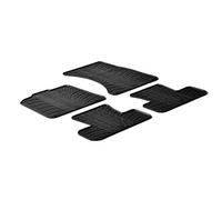 Gledring Tappetini in Gomma Compatibile con Audi Q5 2008-2016 (Profilo T 4-Parti + Clip di Montaggio)