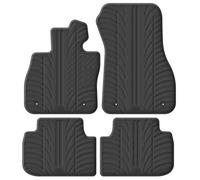 Gledring Tappetini in Gomma Compatibile con BMW Serie 1 (F40) HB 9/2019- (Profilo T 4-Parti + Clip di Montaggio)