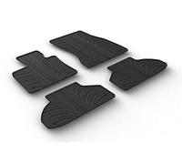 Gledring Tappetini in Gomma Compatibile con BMW X6 (F16) 2014-2019 (Profilo T 4-Parti + Clip di Montaggio)