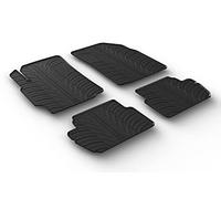 Gledring Tappetini in Gomma Compatibile con Chevrolet Spark 2010- (Profilo T 4-Parti)