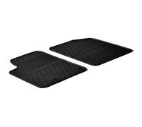 Gledring Tappetini in Gomma Compatibile con Citroen Berlingo/Peugeot Partner 2002-2008 (Profilo G 2-Parti + Clip di Montaggio)