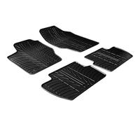 Gledring Tappetini in Gomma Compatibile con Citroen C4 2005-2010 (Profilo T 4-Parti)