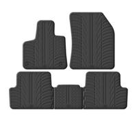 Gledring Tappetini in Gomma Compatibile con Citroën DS7 Crossback 2018- (Profilo T 5-Parti + Clip di Montaggio)