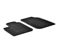 Gledring Tappetini in Gomma Compatibile con Dacia Logan Furgon/Pick-Up 2005- (Profilo T 2-Parti)