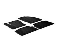 Gledring Tappetini in Gomma Compatibile con Ford C-Max 2003-2009 (Profilo T 4-Parti + Clip di Montaggio)