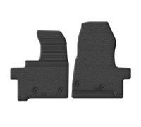 Gledring Tappetini in Gomma Compatibile con Ford Transit Custom Furgon/Kombi 2018-2022 (Automatico) (Profilo G 2-Parti + Clip di Montaggio)