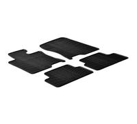 Gledring Tappetini in Gomma Compatibile con Honda Accord 2008- (Profilo T 4-Parti + Clip di Montaggio)