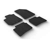 Gledring Tappetini in Gomma Compatibile con Hyundai i10 2020- (Profilo T 4-Parti + Clip di Montaggio)