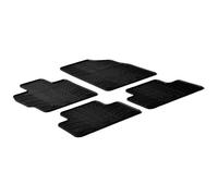 Gledring Tappetini in Gomma Compatibile con Mazda CX-7 Diesel 2007- (Profilo T 4-Parti + Clip di Montaggio)