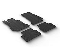 Gledring Tappetini in Gomma Compatibile con Mercedes Clase E W213 Berlina/SW 3/2016- (Profilo T 4-Parti + clip di Montaggio)