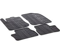 Gledring Tappetini in Gomma Compatibile con Peugeot 2008 incl. Crossover 2013-2019 (Profilo T 4-Parti + Clip di Montaggio)