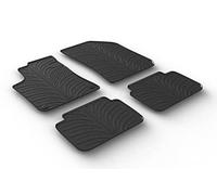 Gledring Tappetini in Gomma Compatibile con Peugeot 308 SW 2013-2021 (Profilo T 4-Parti + clip di Montaggio)