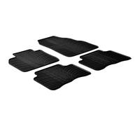 Gledring Tappetini in Gomma Compatibile con Renault Megane Scenic II 2003- (Profilo T 4-Parti)