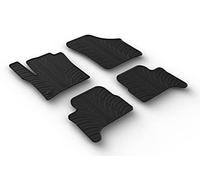 Gledring Tappetini in Gomma Compatibile con Skoda Rapid 5-Porte 2012- & Seat Toledo 5-Porte 2013-(Profilo T 4-Parti + Clip di Montaggio)