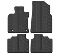 Gledring Tappetini in Gomma Compatibile con Toyota Camry (XV7) 2018- (Profilo T 4-Parti + Clip di Montaggio)