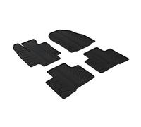 Gledring Tappetini in Gomma Compatibile con Toyota Highlander incl. Hybrid 2021- (Profilo T 4-Parti + Clip di Montaggio)
