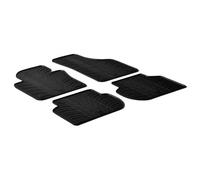 Gledring Tappetini in Gomma Compatibile con Volkswagen Jetta 2011- (Profilo T 4-Parti + Clip di Montaggio)