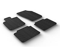 Gledring Tappetini in Gomma Compatibile con Volvo S90/V90 2016- (Profilo T 4-Parti + Clip di Montaggio)