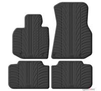 Gledring Tappetini in gomma compatibili con BMW X3 (G45) 2024 (profilo a T, 4 pezzi)