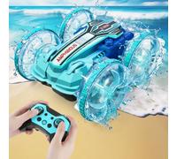 GLEEHAPY Macchina Telecomandata per Bambini - Macchina Radiocomandata Anfibia 4x4 con Luce Macchinina Telecomandata Bambino Auto Telecomandata Bambino Giochi Regalo per Bambini 3 4 5 6 7 8-12 Anni