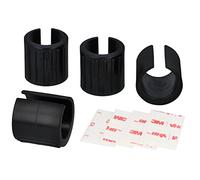 GleitGut 4 feltrini in plastica per tubi rotondi, per cantilever con e senza perni (28 - 30 mm senza tenoni)