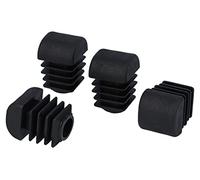 GLEITGUT 4 tappi lamellari quadrati con angoli arrotondati, per gambe inclinate (20 x 20 mm)