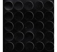 GleitGut Tappi autoadesivi per mobili, diametro 14 mm, tappi per viti (nero)