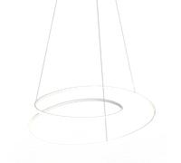 GLEM-100B Lampadario a sospensione di colore binco led integrato dimmerabile SDD 2800 - 5000k 75W diam.100cm