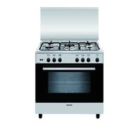 Glem Gas A855GI cucina Elettrico/Gas Acciaio inox
