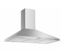 Cappa a Parete GHP664IX Aspirazione 729 m /h Filtri carbone 2 spot led da 4 W