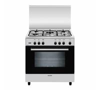 Glem Gas A855GI cucina Elettrico/Gas Acciaio inox