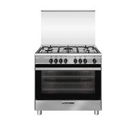 Glem Cucina Gas Forno Elettrico Sa965mi6 Inox