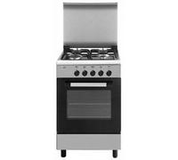 Glem AE55MI3 Cucina da accosto cm 53 - 1 forno elettrico + 4 fuochi a gas - inox - Classe energetica: A