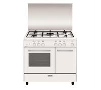 Glem Gas - Cucina A Gas Ar965gx Classe A-bianco GLEM GAS