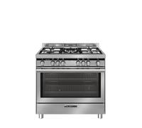 GLEM GAS Cucina a gas ST965VI Classe A INOX