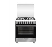 Glem Gas - Cucina Sa765mi6 inox GLEM GAS