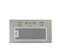 Glem Gas GHF527SI cappa aspirante Integrato Argento 260 m³/h