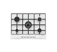 Glem GT755WH piano cottura Bianco Da incasso Gas 5 Fornello(i) Glem