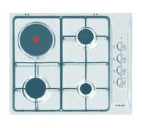 Glem Gas GTL647IX piano cottura Acciaio inossidabile Da incasso 60 cm Combi 4 Fornello(i) Glem Gas