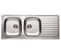 Glem Gas - Lavello Lineare Gl216ixs 2 Vasche-inox GLEM GAS