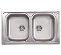 Glem Gas - Lavello Lineare Gl286ix 2 Vasche-inox GLEM GAS