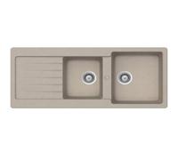 Glem Gas LS2G16S lavello Lavello ad incasso Rettangolare Cristalite Glem Gas