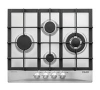 GLEM GAS - Piano Cottura GT645HIX a Gas 4 Fuochi Gas Colore Acciaio Inox