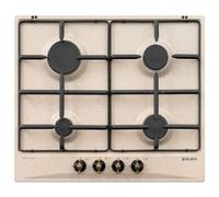 Glem Gas GT64SA Piano Cottura 4 Fuochi a Gas 60 cm colore Sabbia