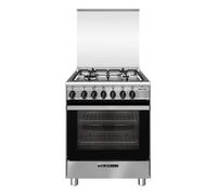 Glem Gas - Cucina Sa664mi6 Classe A-inox GLEM GAS
