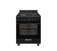 Glem Gas - Cucina Sa66tmbk Classe A-nero Carbone GLEM GAS
