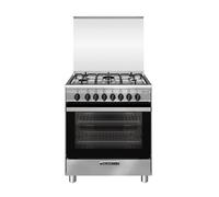 Glem Cucina Gas Forno Elettrico Sa765mi6 Inox