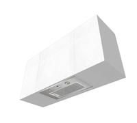 Glem GHF545IX cappa aspirante 500 m³/h Cappa aspirante a parete Grigio C