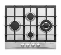 Glem GT645HIX piano cottura Acciaio inossidabile Da incasso Gas 4 Forn Glem